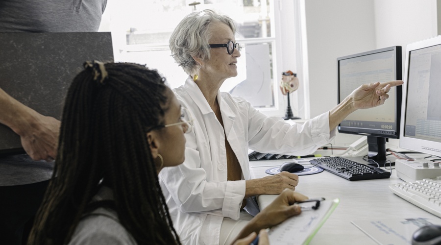 Scientists in the lab