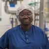 Headshot of Eniola Ashafa, Process Execution Team Lead and Head of Manufacturing for the Coppell Supply Site at AstraZeneca